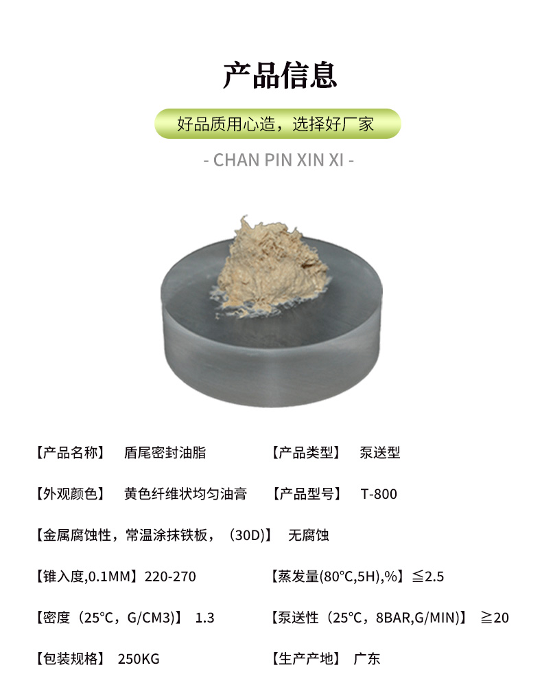 盾尾油脂產(chǎn)品信息